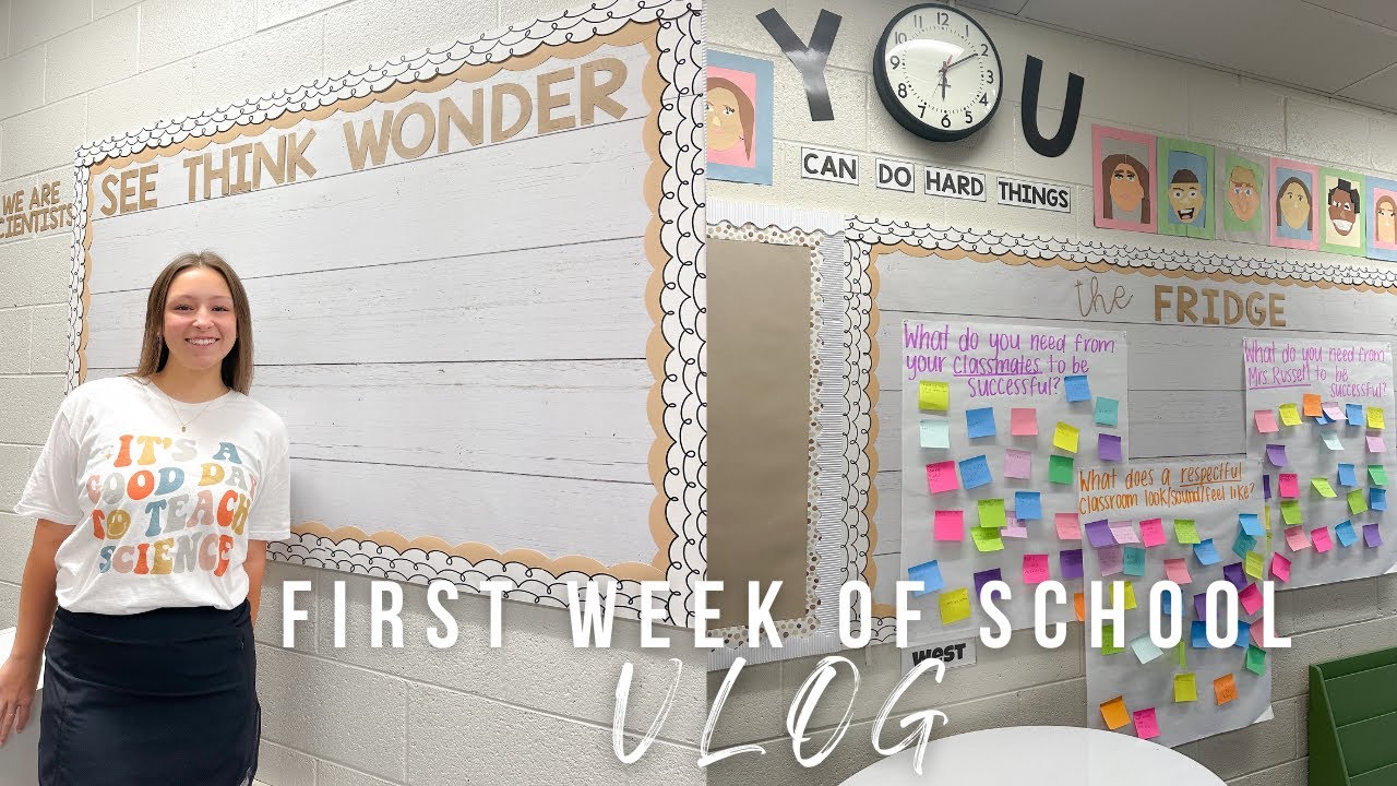 First Week of School: detailed lesson plans, activities + more!