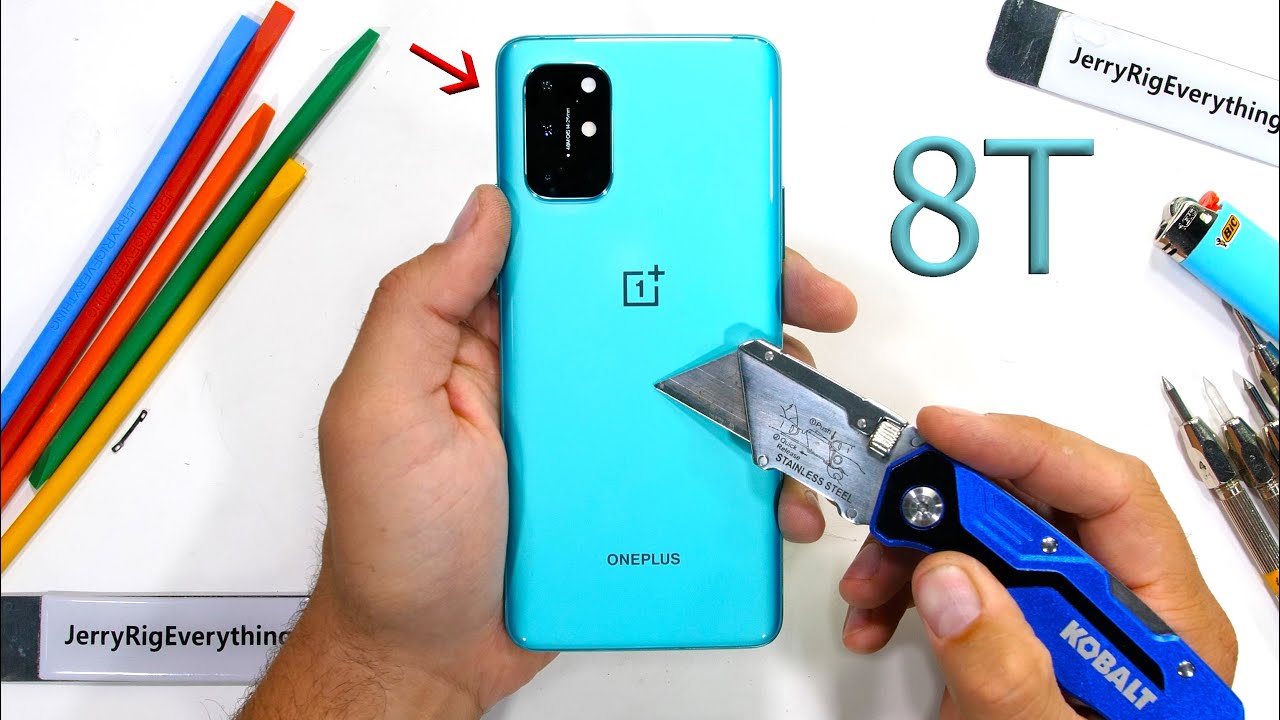 OnePlus 8T Durability Test - Is it worth the Ice Cream?!