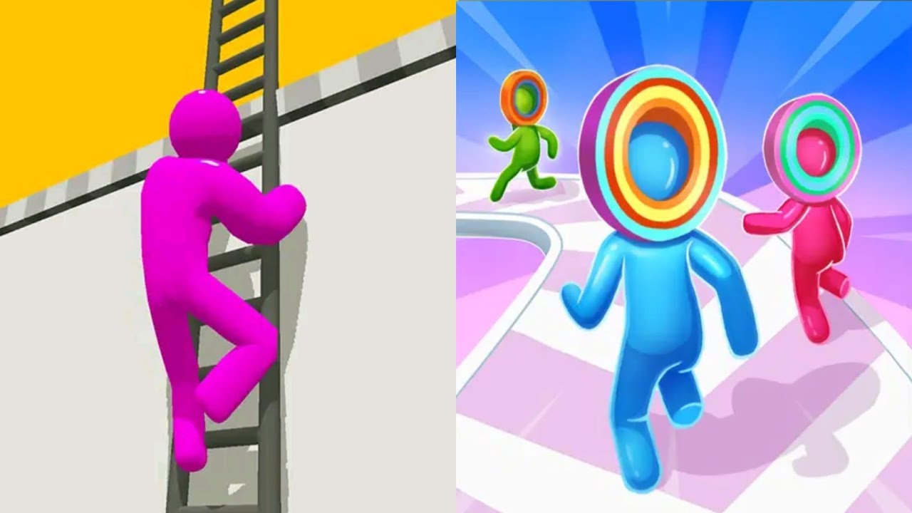 Ladder Master Runner vs Layer Men 3D - Max Levels Unlocked SpeedRun Gameplay - New Update 2026