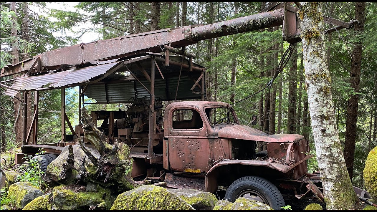 LOM GeoFon Test 4 - Old Rusted Truck in the Woods