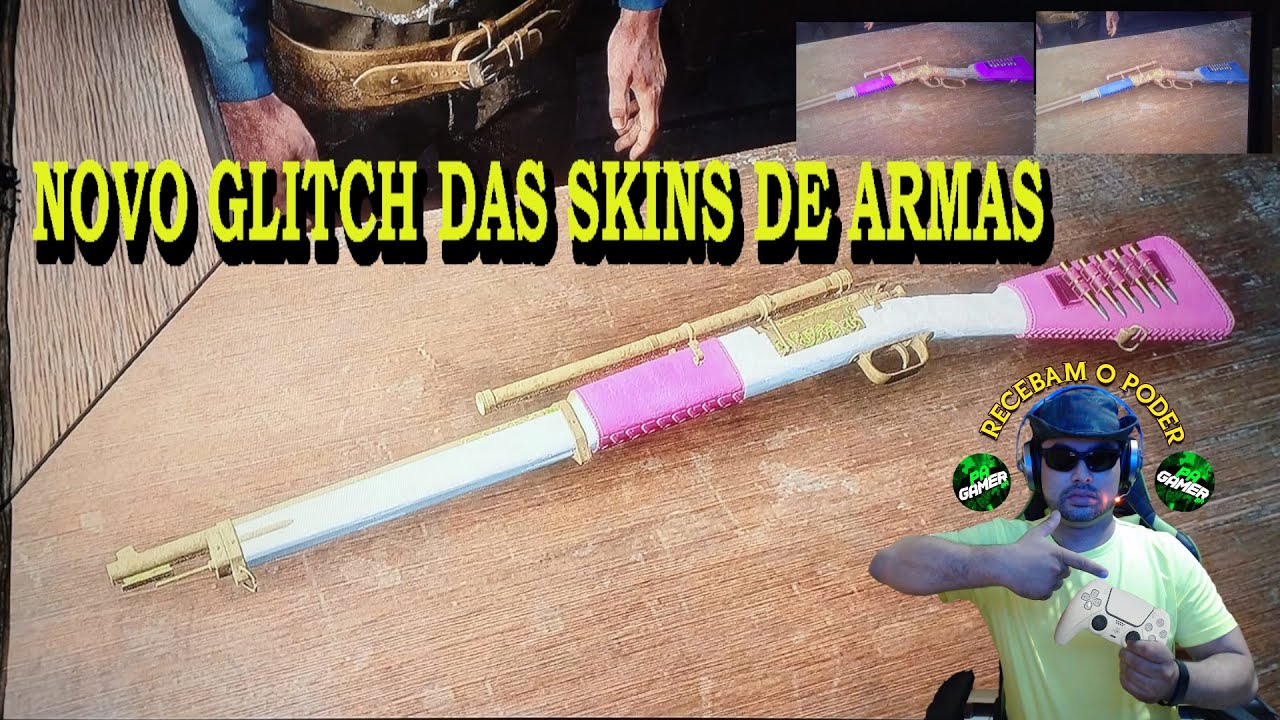 RED DEAD 2 ONLINE : NOVO GLITCH DAS SKINS DAS ARMAS
