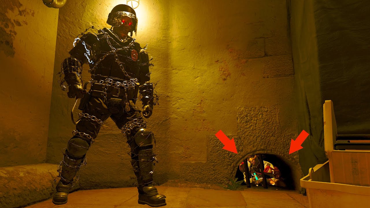 I WALKED RIGHT PAST THE SEWER DRAIN GLITCH SPOT HE WAS IN!!!