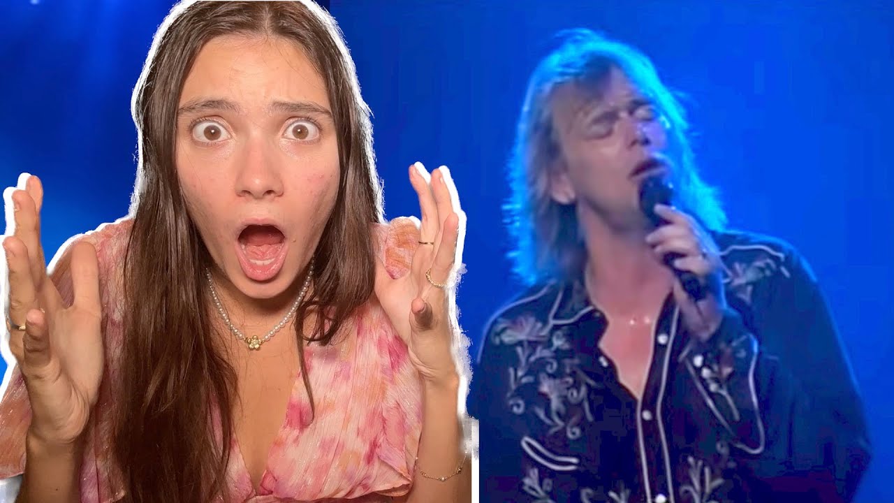 Реакция певца на песню Джона Фарнема Burn for You (высокое качество) *Я ПЛАКАЛА*