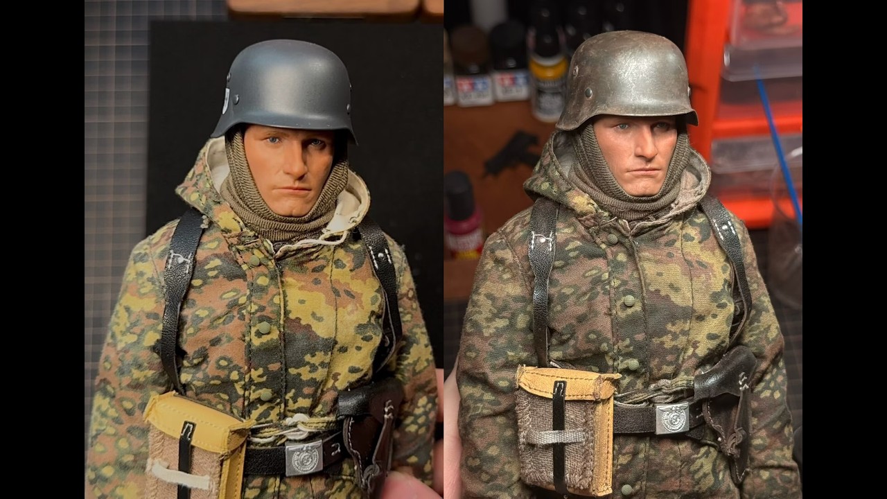 Unboxing & Weathering: WWII German Nord Division Figure 1/6