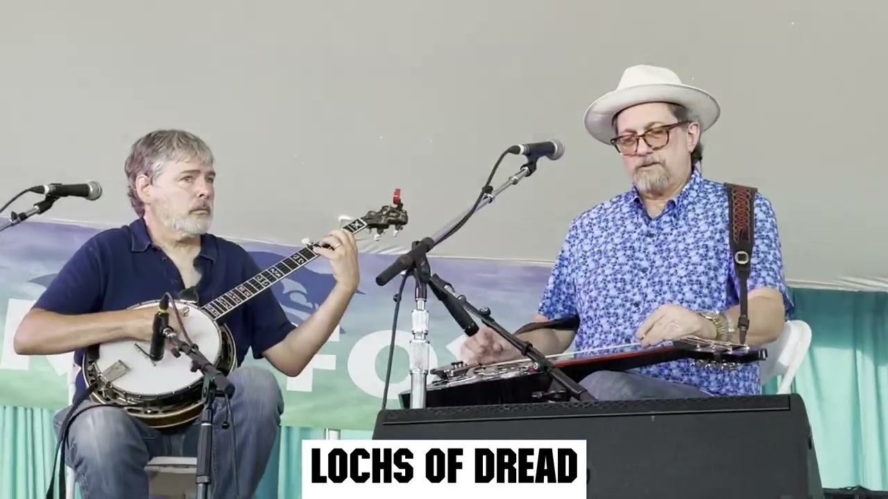 Jerry Douglas and Bela Fleck at Greyfox Bluegrass 2022 (clips)