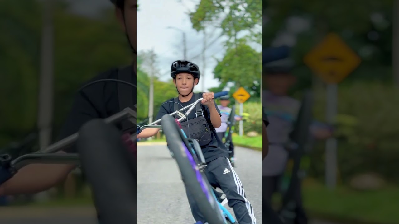 Los ni&ntilde;os del STUN BIKE🔥😱🐐#reels #viralshort #stunt #stuntbike #mtb