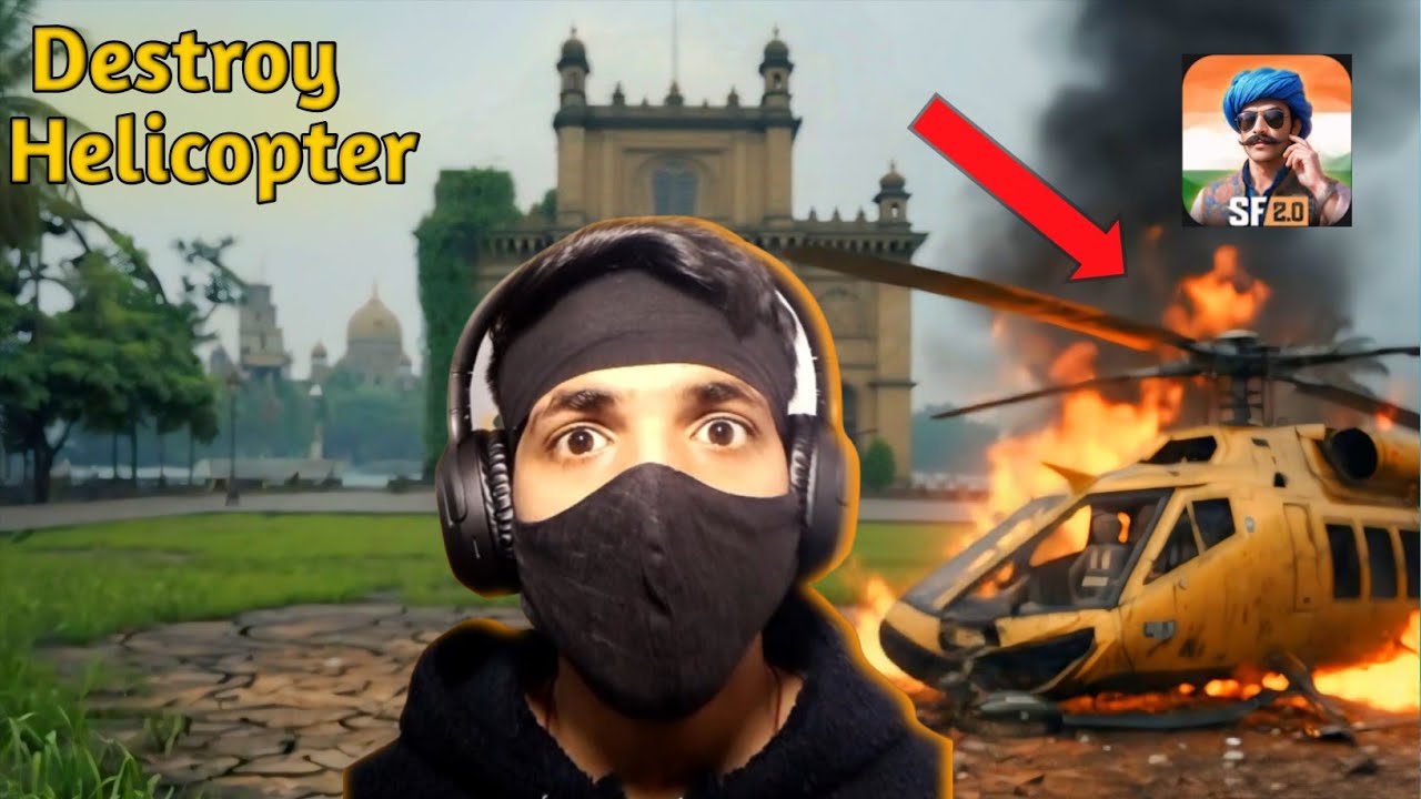 ScarFall 2.0: Mumbai City Mein Helicopter Crash! 😱 Abandoned City Secret. AG Taper