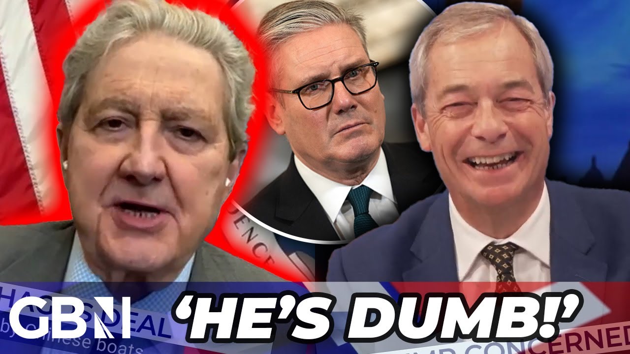 'DUMB' Keir Starmer MOCKED over Chagos Islands BETRAYAL - U.S. Senator John Kennedy RIDICULES PM