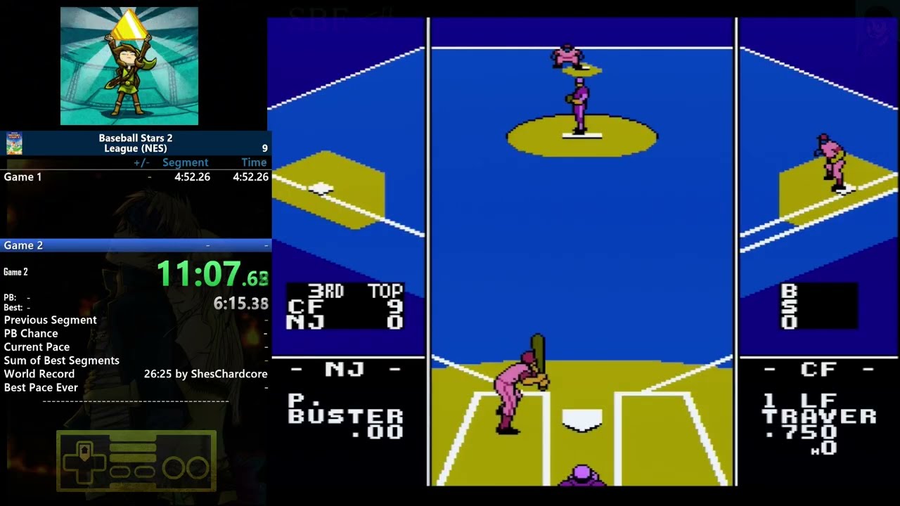 🏆 [WR] - Baseball Stars 2 (NES) - League - 13:05