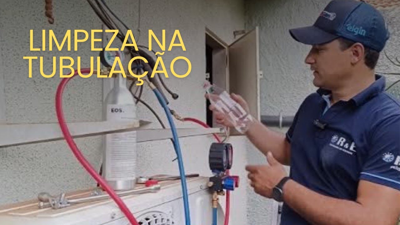 como fazer limpeza no sistema utilizando o substituto do 141b