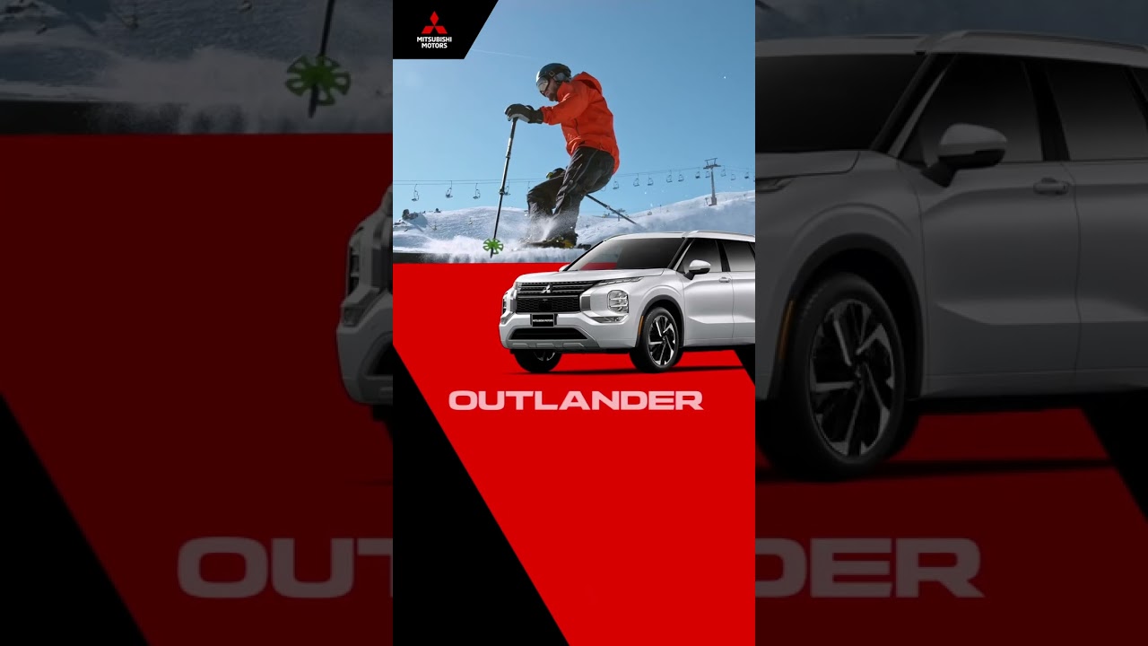 Conquer Winter with Mitsubishi Outlander’s Super All-Wheel Control.