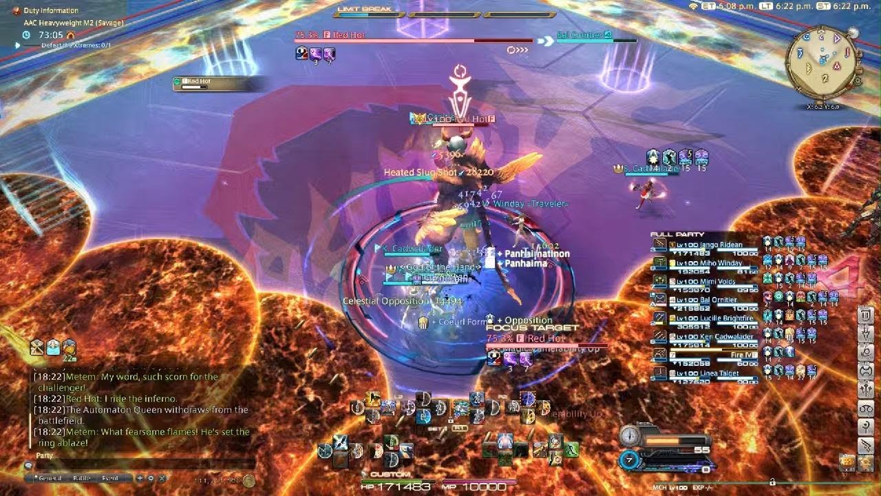 M10s Clear - MCH POV - Final Fantasy 14