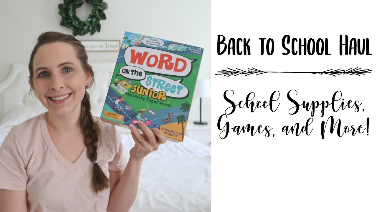 BACK TO SCHOOL HAUL | HOMESCHOOL 2020