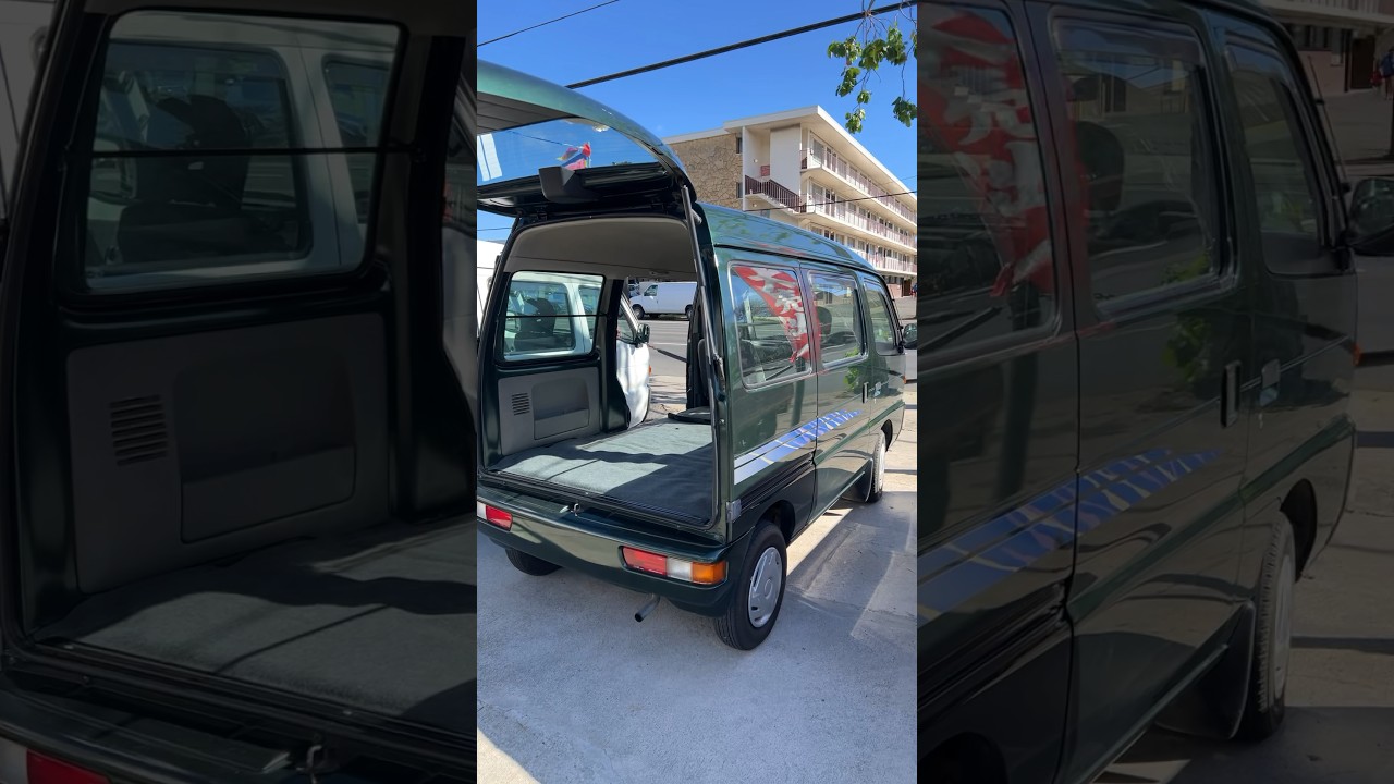 Хватит спать в этом кейвэне #suzuki #keivan #minivanlife #jdmvibe #keicar