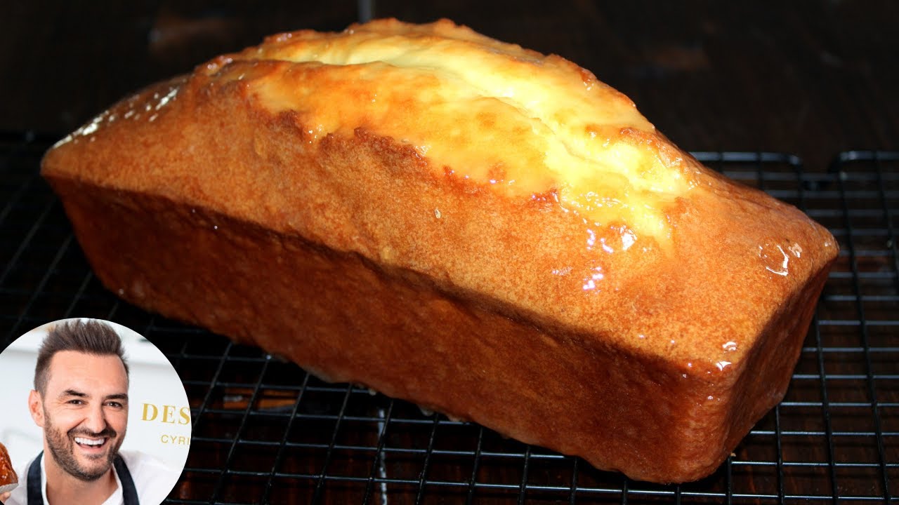 Cake au citron fa&ccedil;on Cyril Lignac