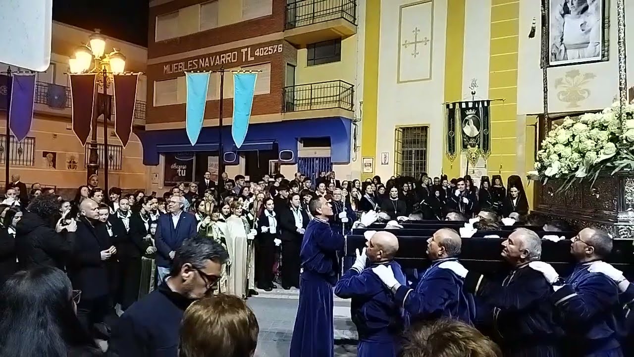 Curro Piñana canta una saeta a la Virgen de los Dolores - Semana Santa de Puerto Lumbreras 2025