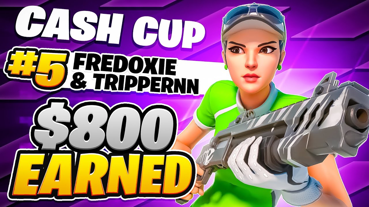 Peterbot & Cooper COACHED us in Duo Cash Cup (NO COMMS)🏆 ($800) w/ Trippern | Fredoxie