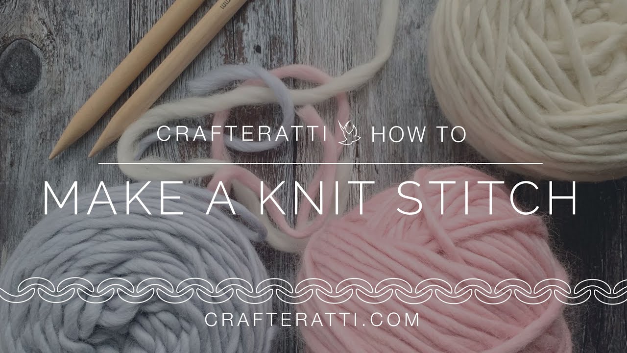 HOW TO KNIT STITCH with Super Chunky Merino Yarn