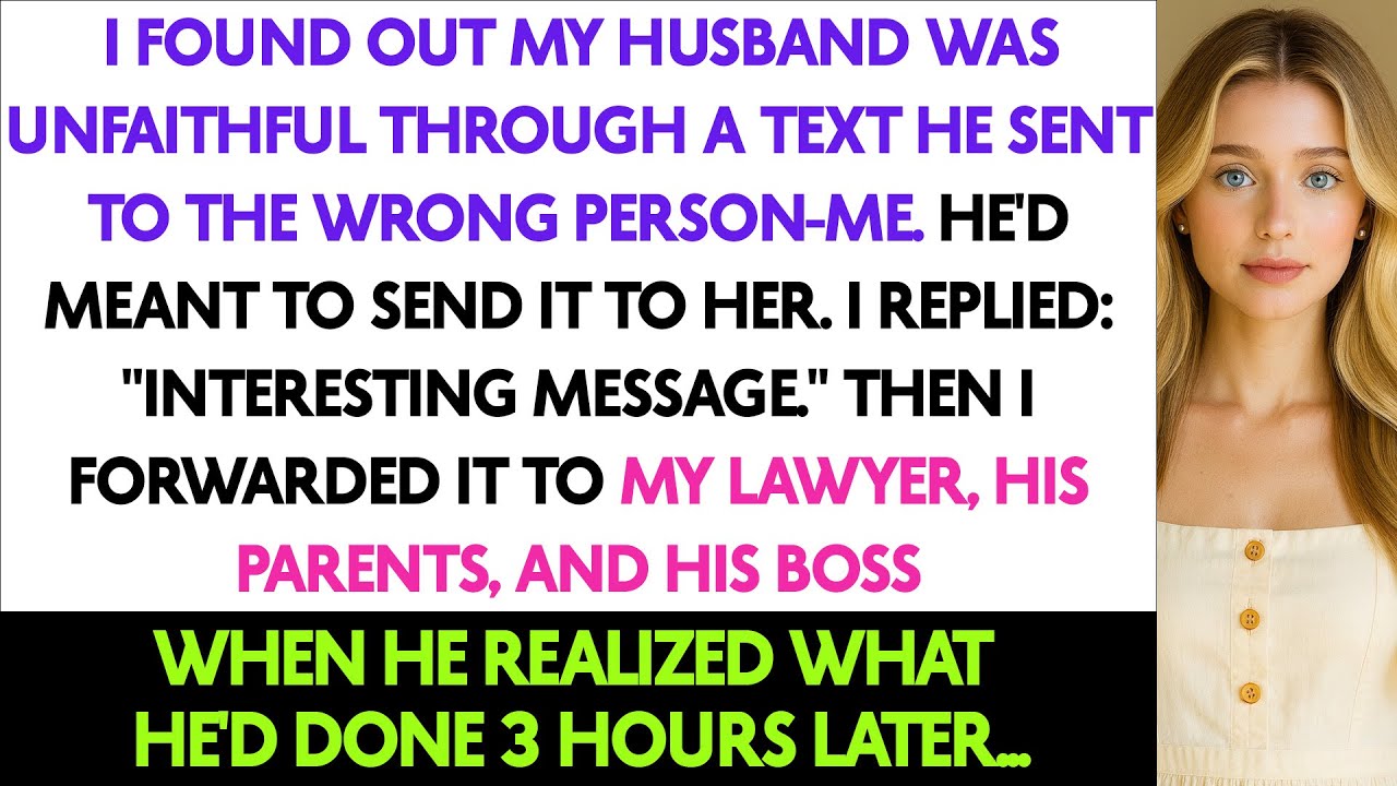 I Found Out My Husband Was Unfaithful Through A Text He Sent To The WRONG Person-Me.