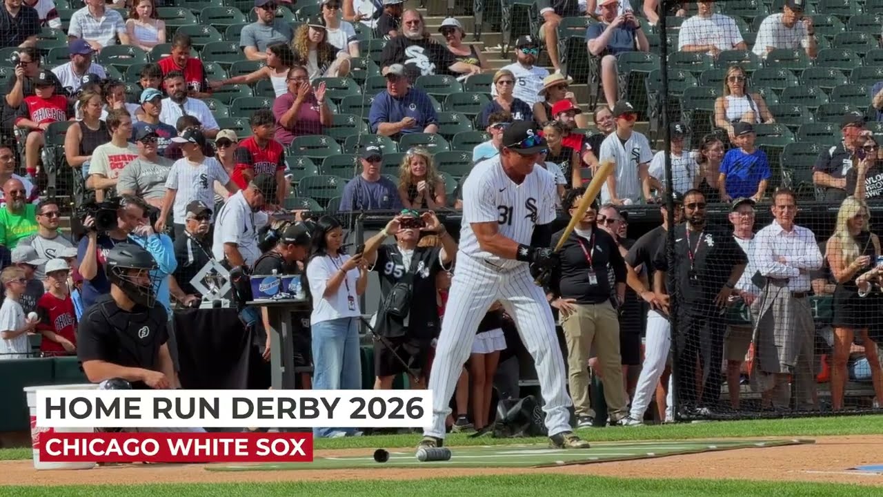 LEURY GARCIA GANA HOME RUN DERBY DE CHICAGO WHITE SOX #yodeportes