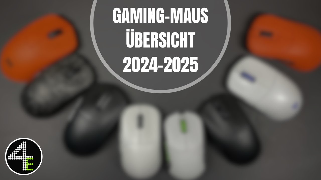 Große 4etech Gaming-Maus Übersicht 2024/2025