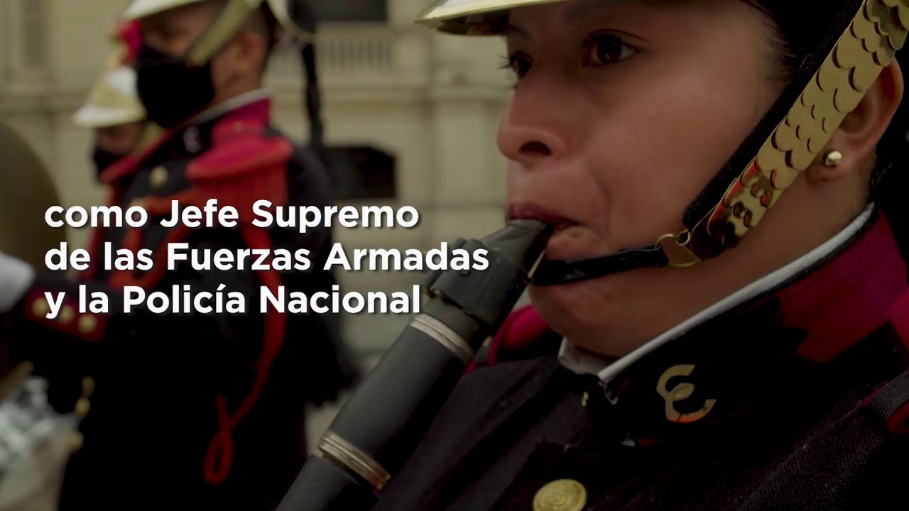 Ceremonia de Reconocimiento al Presidente de la Rep&uacute;blica como Jefe Supremo de las FF.AA. y P.N.P.