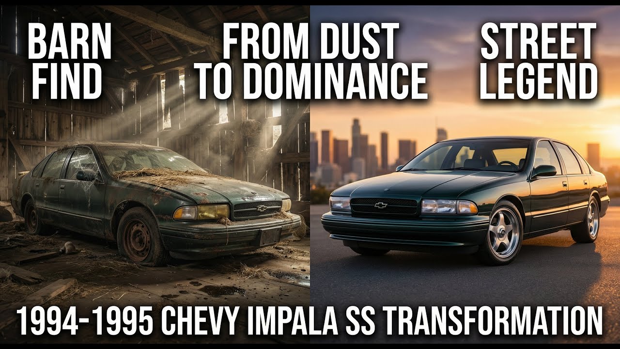 FULL RESTORATION OF 1994–1995 CHEVROLET IMPALA SS | ABANDONED TO ROAD KING