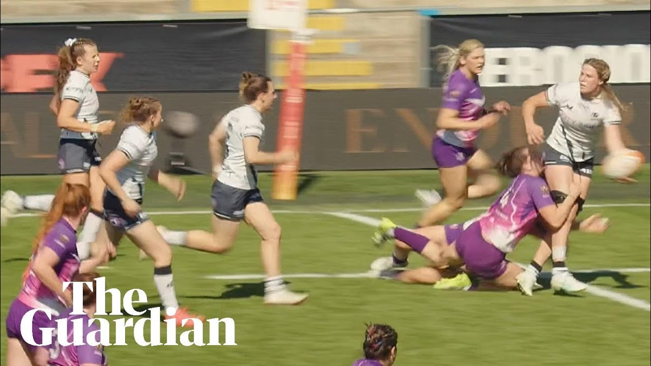 Tackles, takedowns and teamwork: brilliant tries from the women's rugby