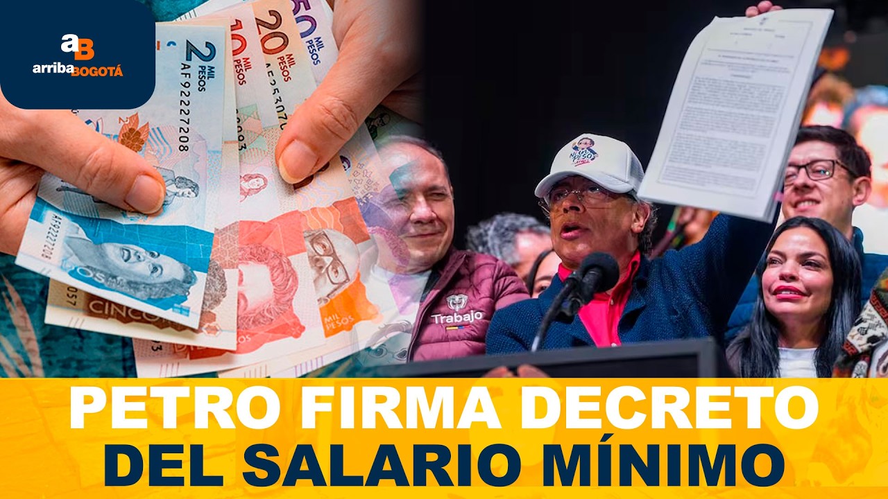 Petro responde al Consejo de Estado y reafirma el salario mínimo 2026 | CityTv | ArribaBogotá