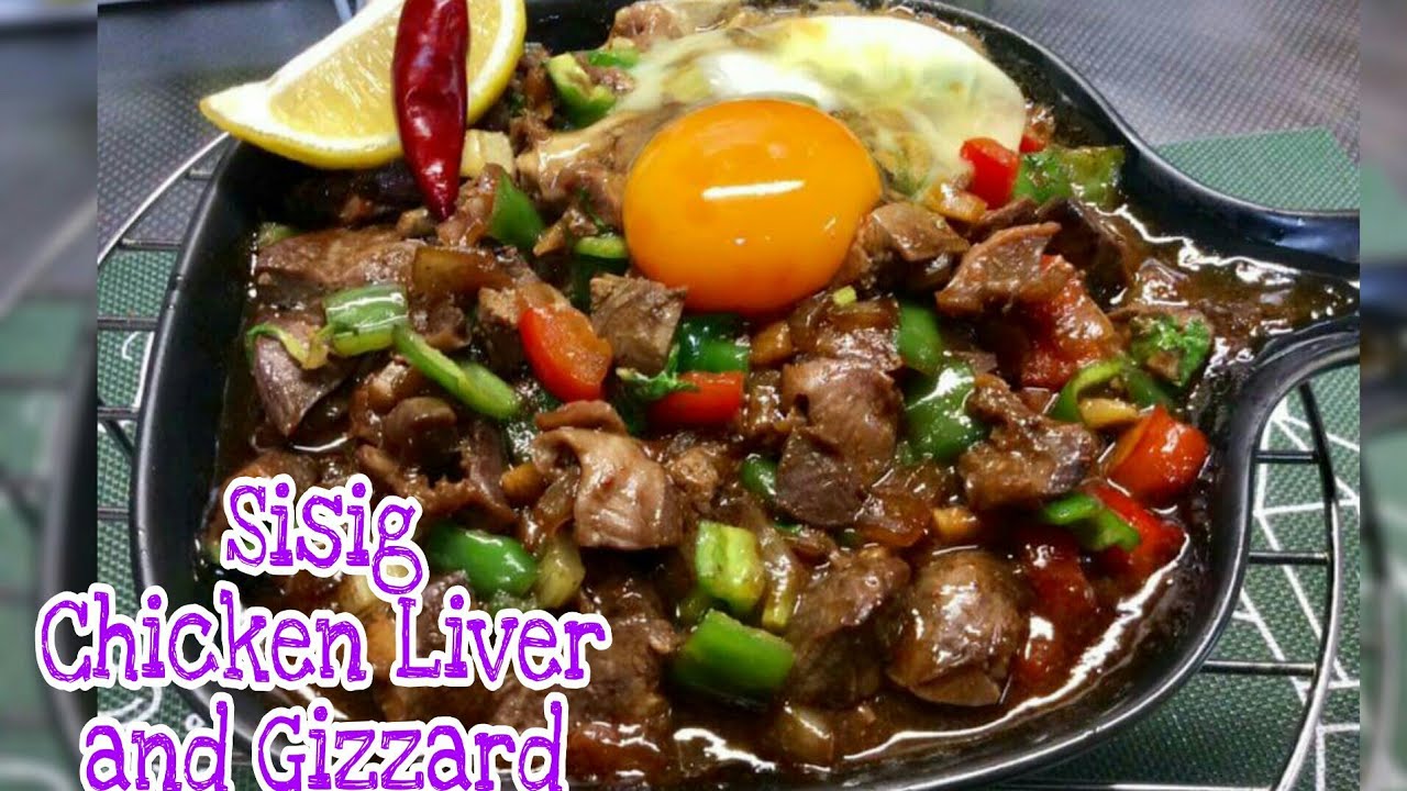 Sisig Atay BaLunan ng Manok  Recipe(Chicken Liver & Gizzard )