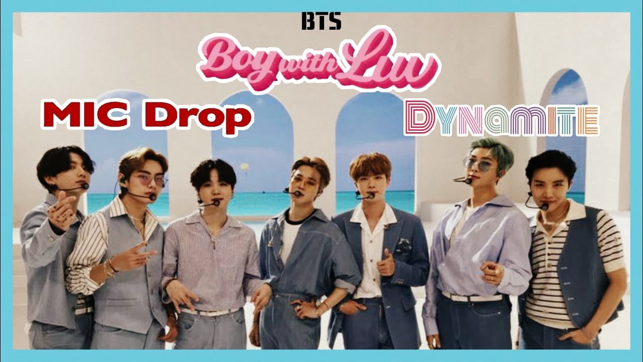 BTS ~Intro + MIC Drop + Boy With Luv + Dynamite~ (award show performance concept)