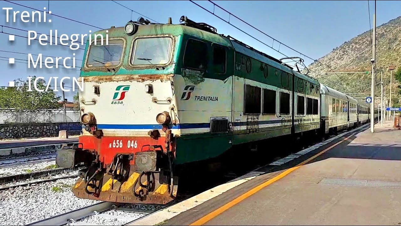 [IC + ICN + Merci + Pellegrini]Treni vari in transito Monte San Biagio - Terracina Mare