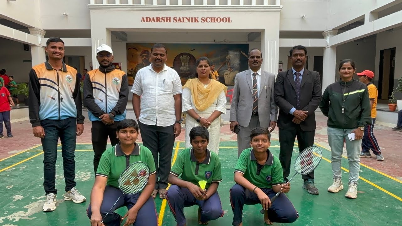 #Badminton Tournament 2026 | Adarsh Sainik School Sports Meet