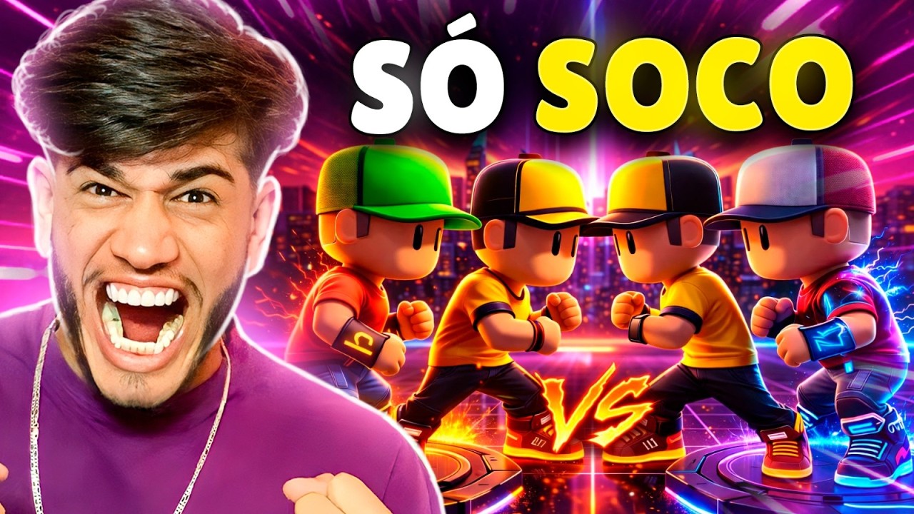 CAMPEONATO PRA DESCOBRIR QUAL A MELHOR SKIN DE INICIANTE NO STUMBLE GUYS!