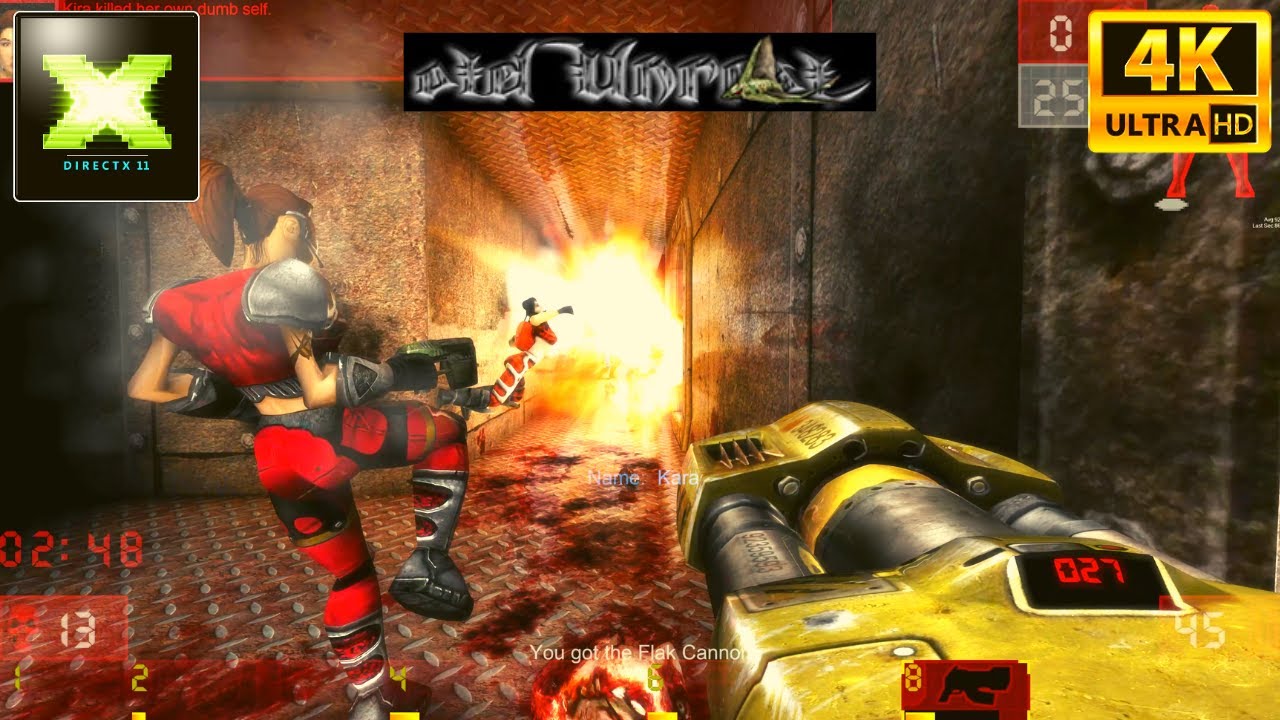 НОВЫЙ патч Unreal Tournament v469 ~ OldUnreal 4K 60FPS DirectX11