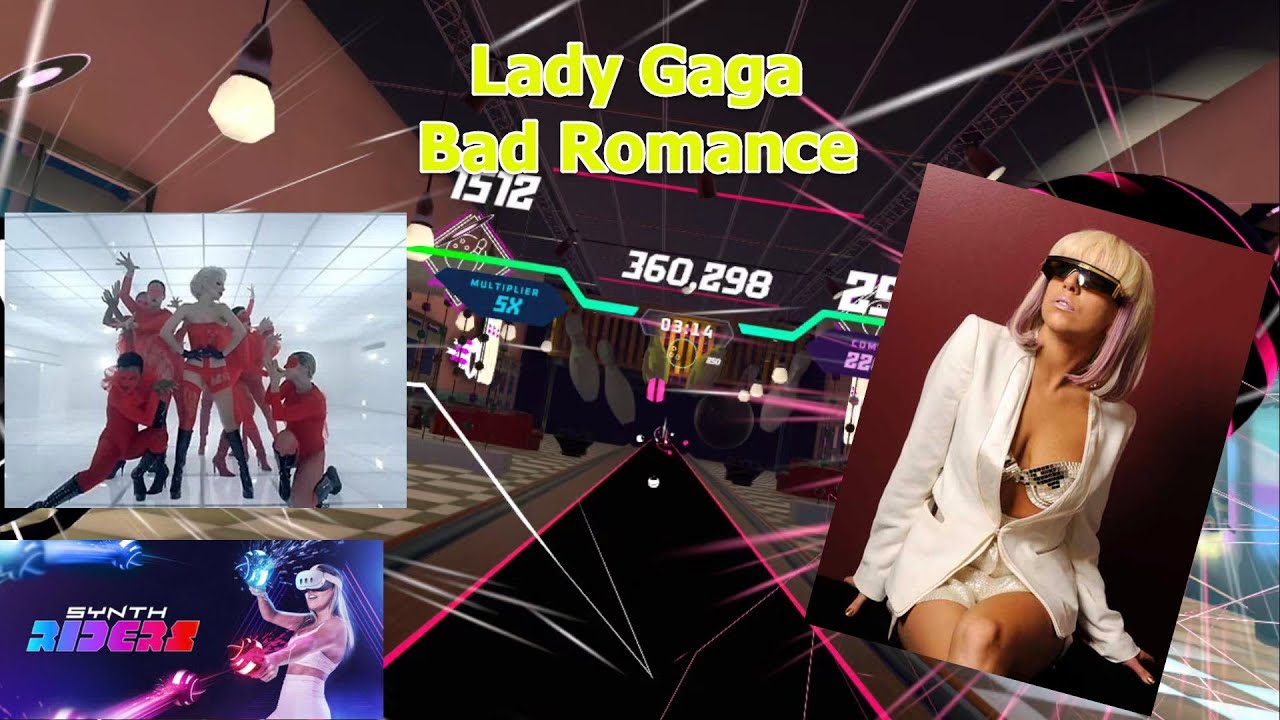 Synth Riders - Lady Gaga - Bad Romance (Difficulty Master) - Perfect -