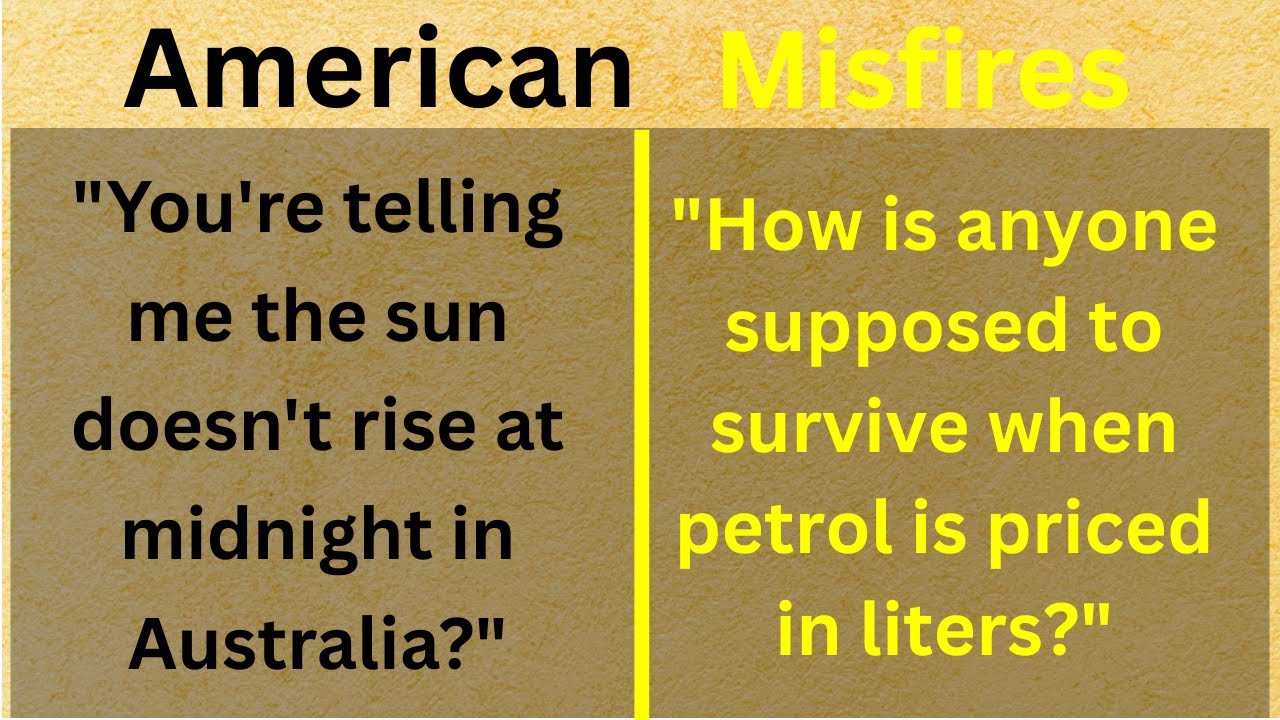 When American Confidence Crashes in Australia