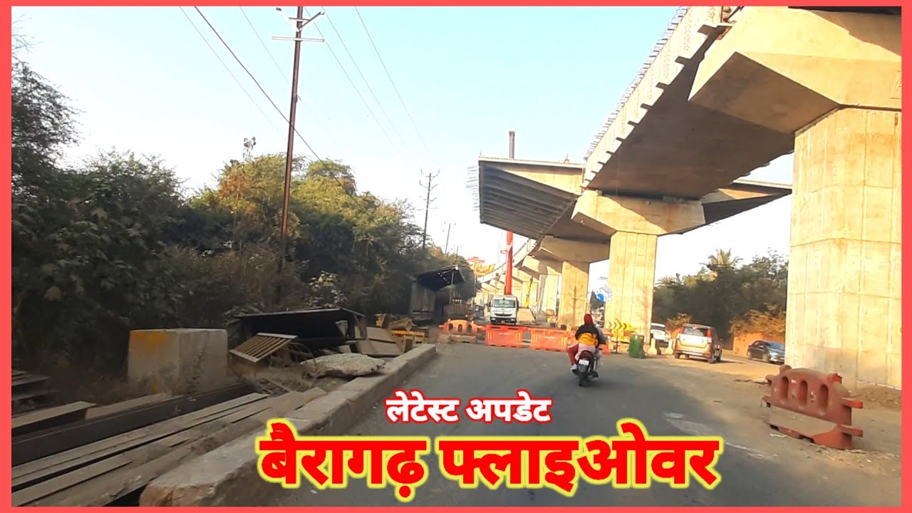 Bhopal। Bairagarh Flyover Latest Update। Good Progess #bairagarhbhopal 