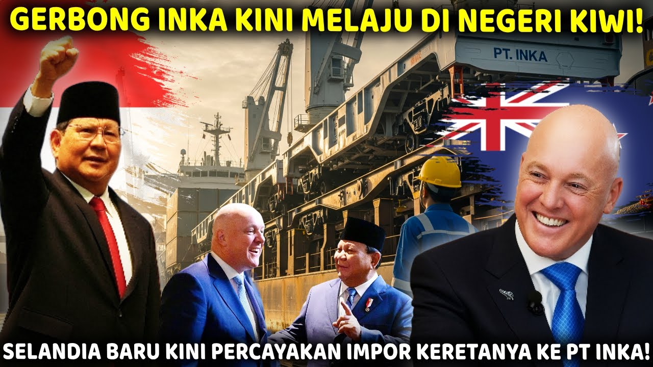 Dunia Tercengang! PT INKA Kirim 135 Gerbong ke Selandia Baru &mdash; Buatan Indonesia Laku Keras!