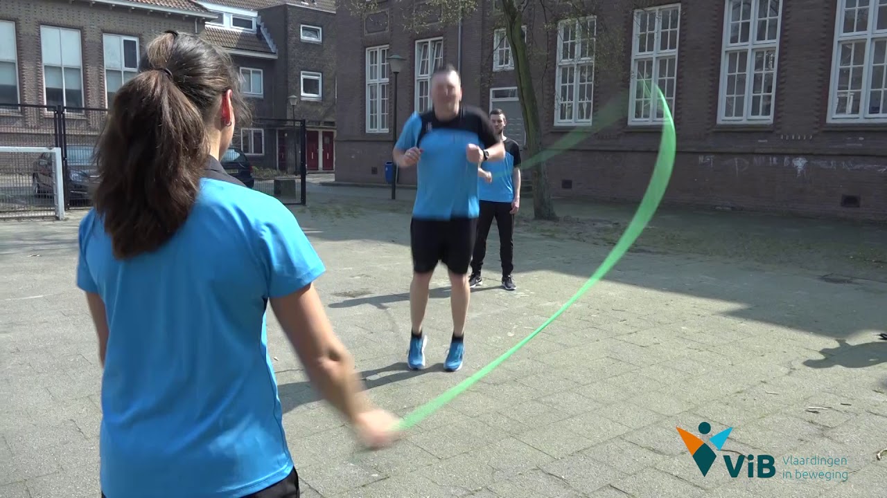 ViB spelinspiratie: Touwspringen groot touw
