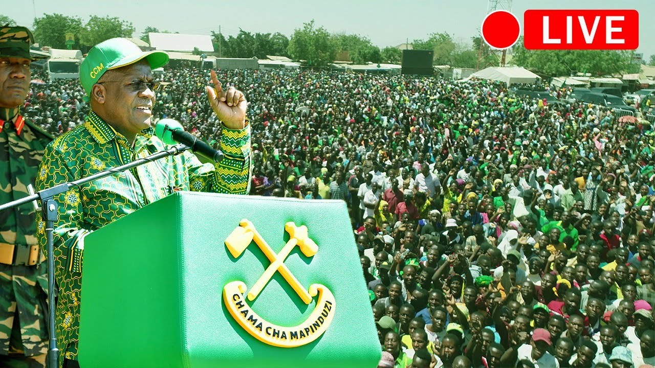 Kampeni za Mgombea Urais wa CCM Dkt. Magufuli - Shinyanga.