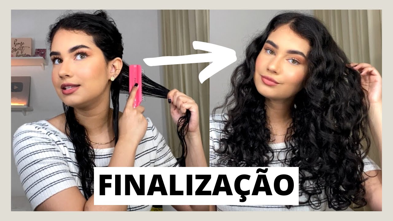 1ª FINALIZAÇÃO PÓS NOVO CORTE E COR DE CABELO *cabelo ondulado* | Ana Moraes