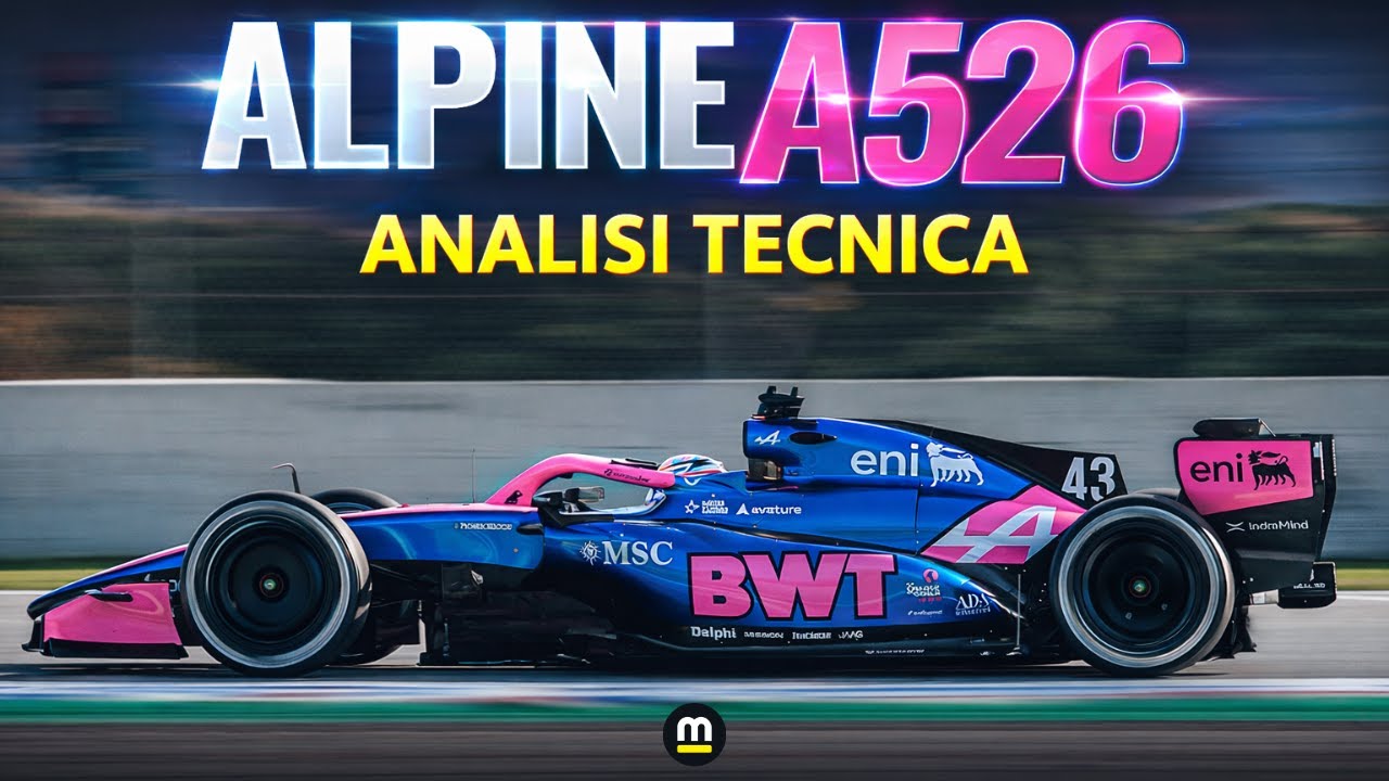 ALPINE A526: quella VOGLIA di ESSERE DIVERSI dagli altri - Analisi Tecnica F1