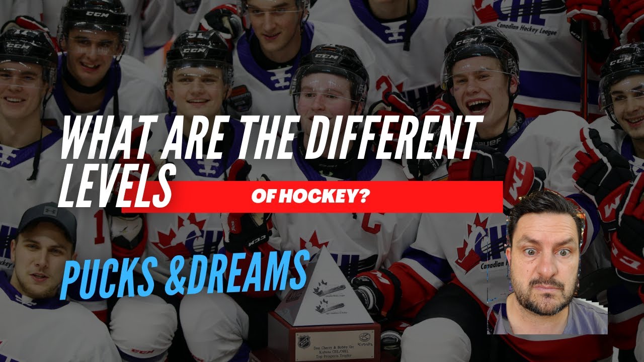 What are the different levels of hockey?