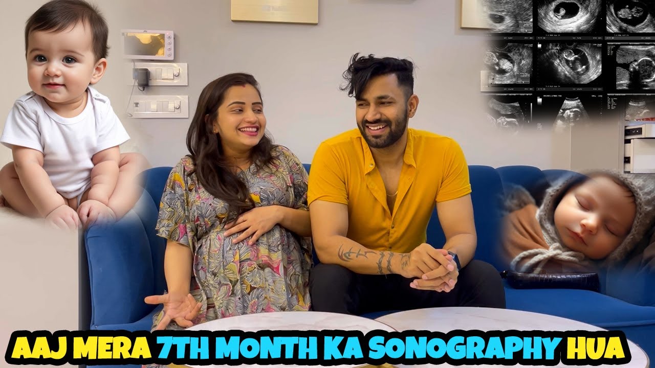 AAJ HUA MERA 7TH MONTH SONOGRAPHY | RASHMITHA POOJARY VJ PAWAN SINGH