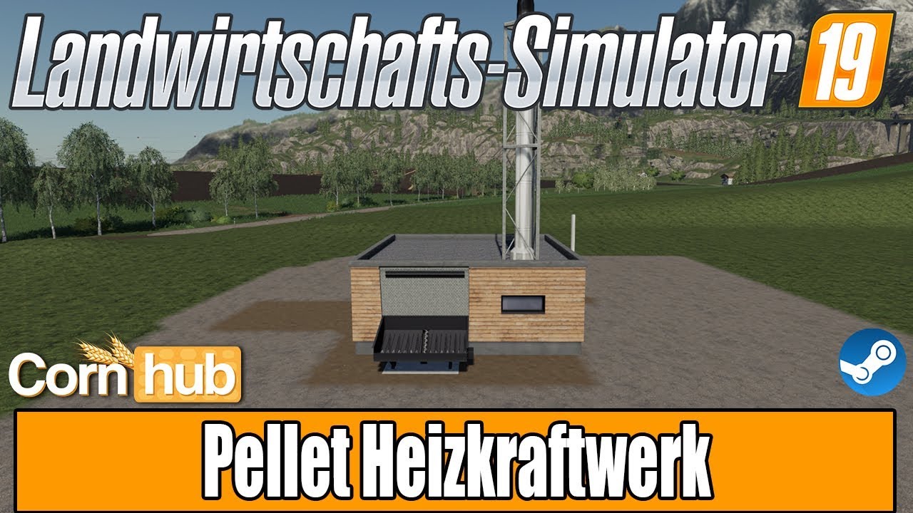 LS19 Modvorstellung - Pellet Heinzkraftwerk - LS19 Mods