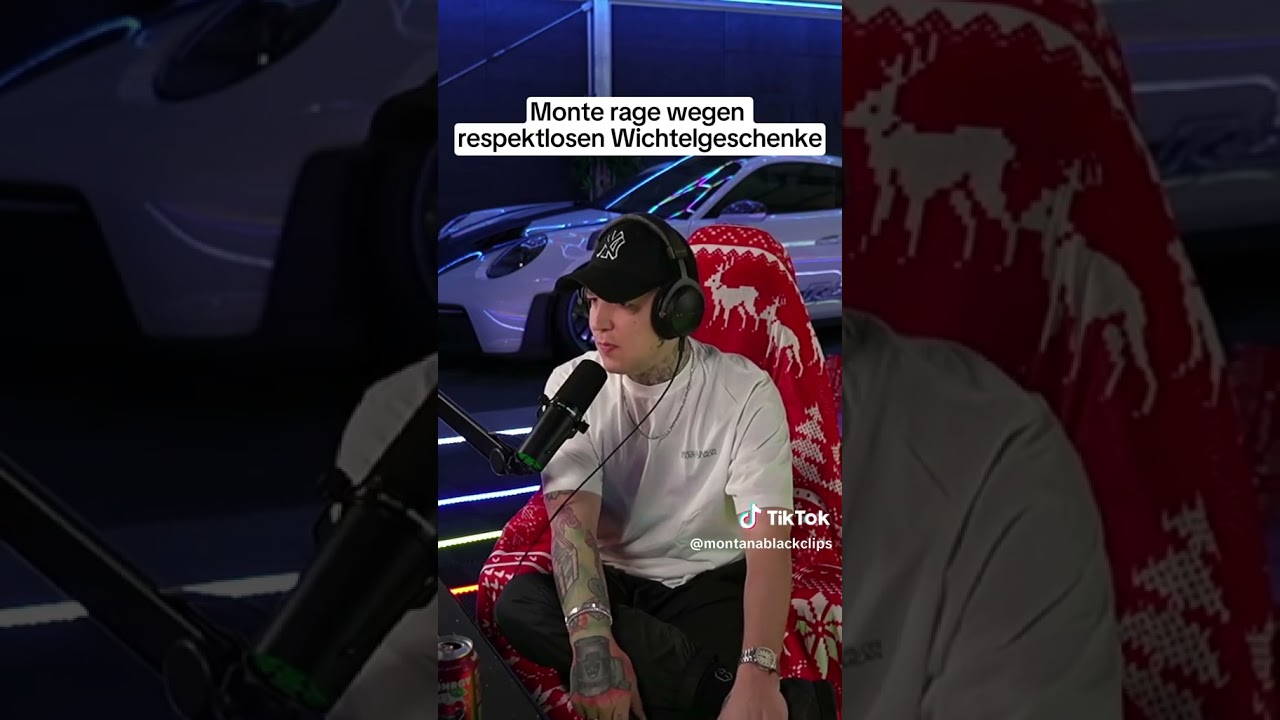 Monte Rage wegen respektlose Wichtelgeschenke