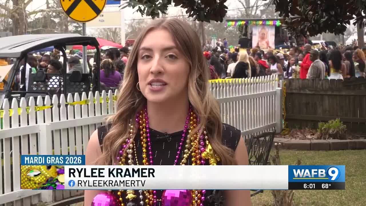 Sisters turn New Roads home into Mardi Gras ‘family house float’