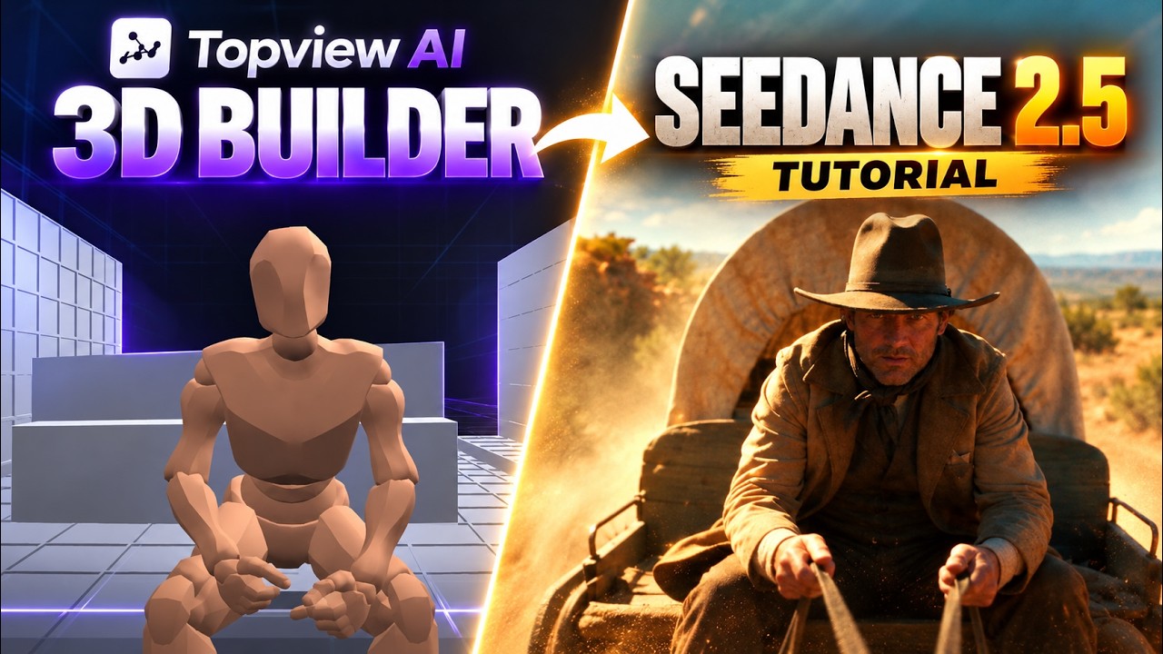Как сэкономить кредиты Seedance 2.5 с помощью TopView AI 3D Builder