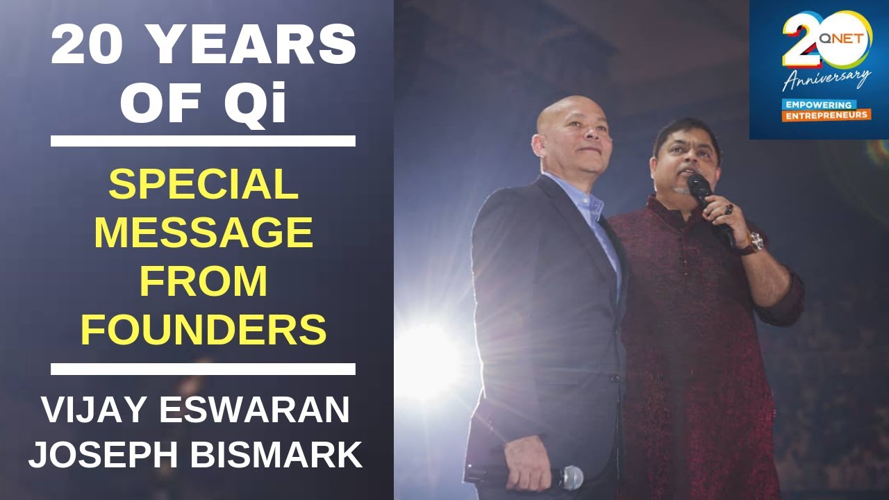 Vijay Eswaran and Joseph Bismark | 20 Years of Business, Family, Empowerment, Entrepreneurship